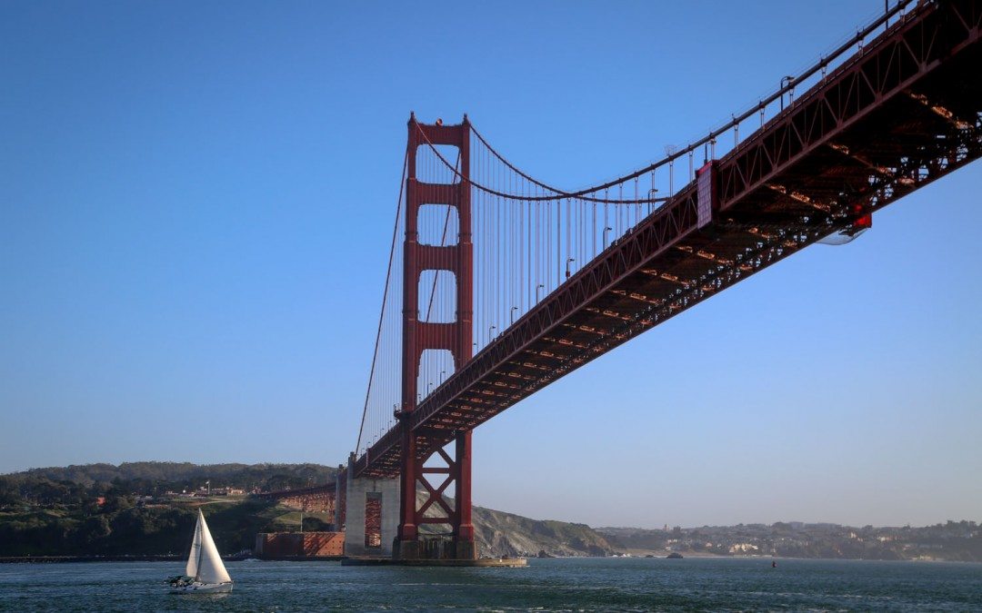 Under the Golden Gate Bridge