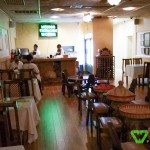 Inside Messob Ethiopian Restaurant